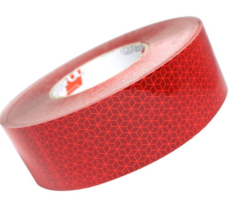 (Red) Reflective Vehicle Conspicuity Tape - R 25.00