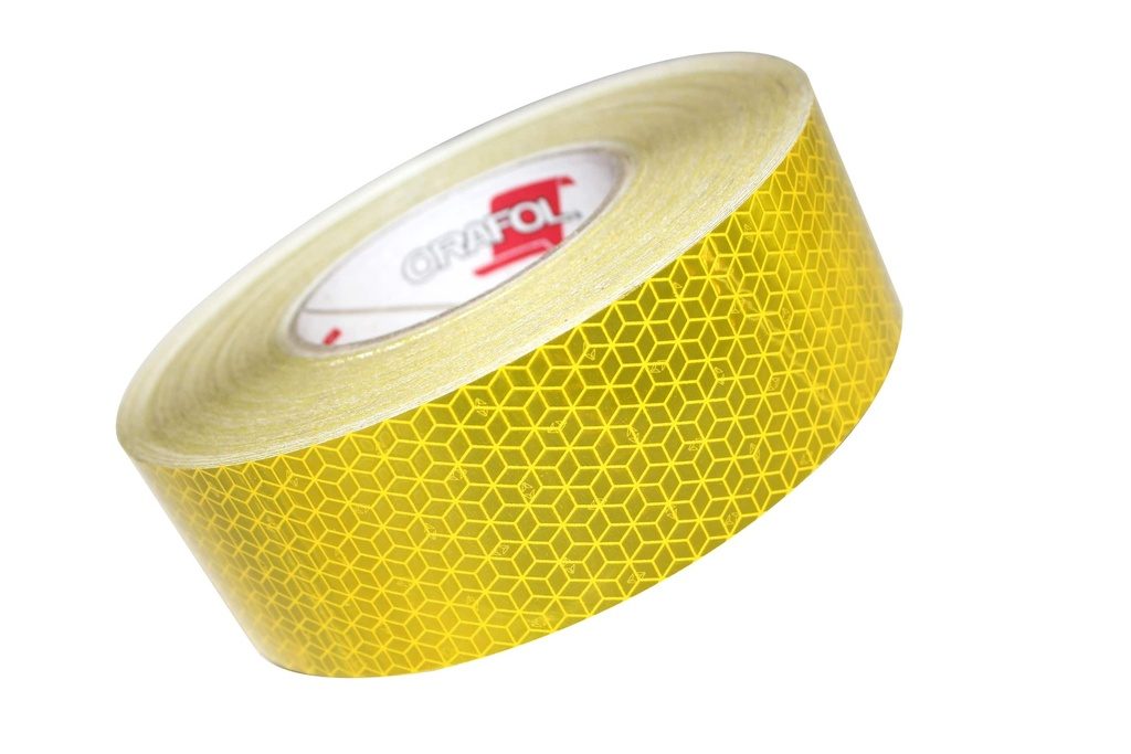 (Yellow) Reflective Vehicle Conspicuity Tape - R 25.00